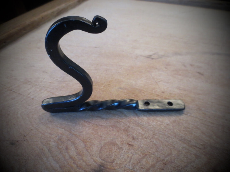 Wrought Iron Forged Light Hook
