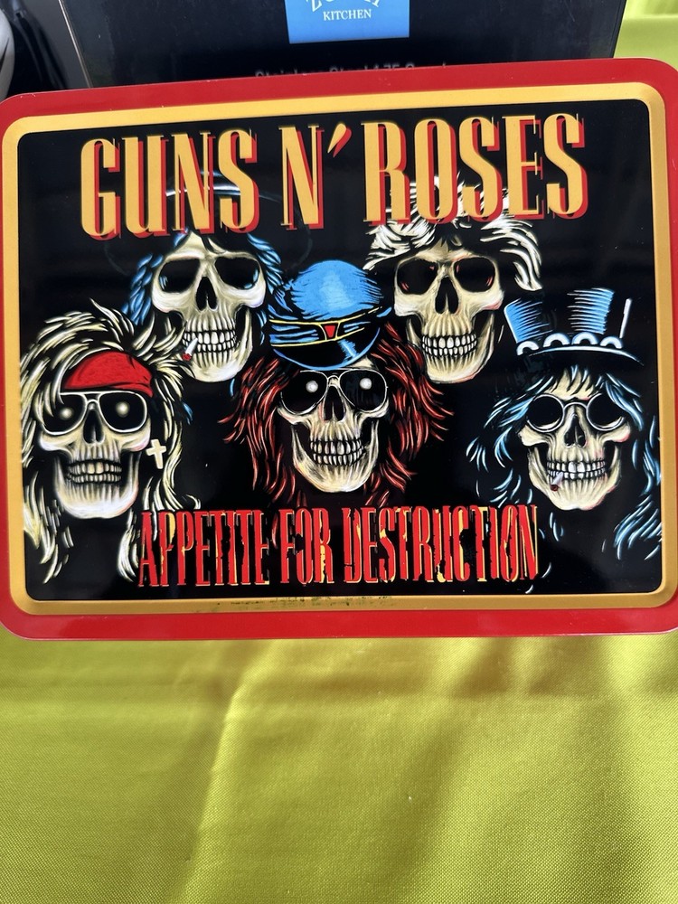 GRATEFUL DEAD Lunch Trinket Tin Embossed Box NEW