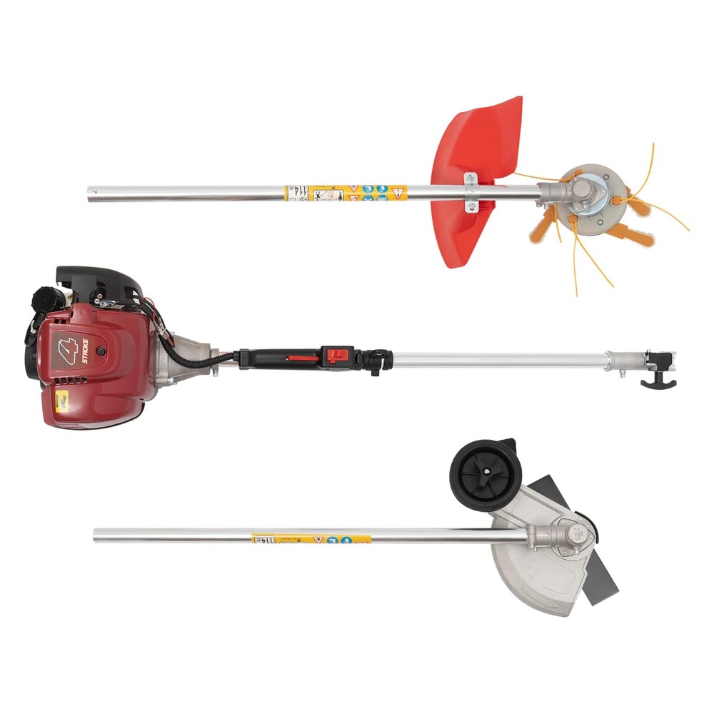 Bepritm Gas Weed Eater Pro Kit, Dual Blade Head System with Shoulder Strap & ...