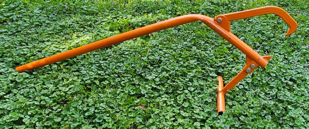 Adjustable Timberjack Log Jack 50.9" - Ergonomic, Durable & Rust-Resistant