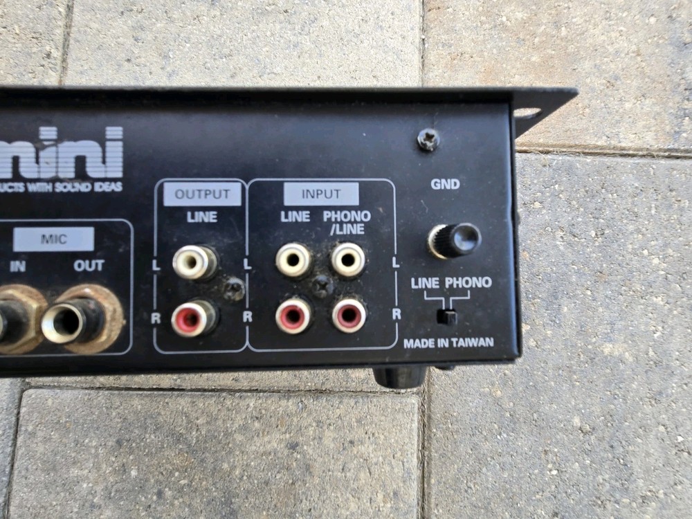 Gemini Digital Sampler DS-824 Vintage 1990's 12 Bit Sampler Untested As Is