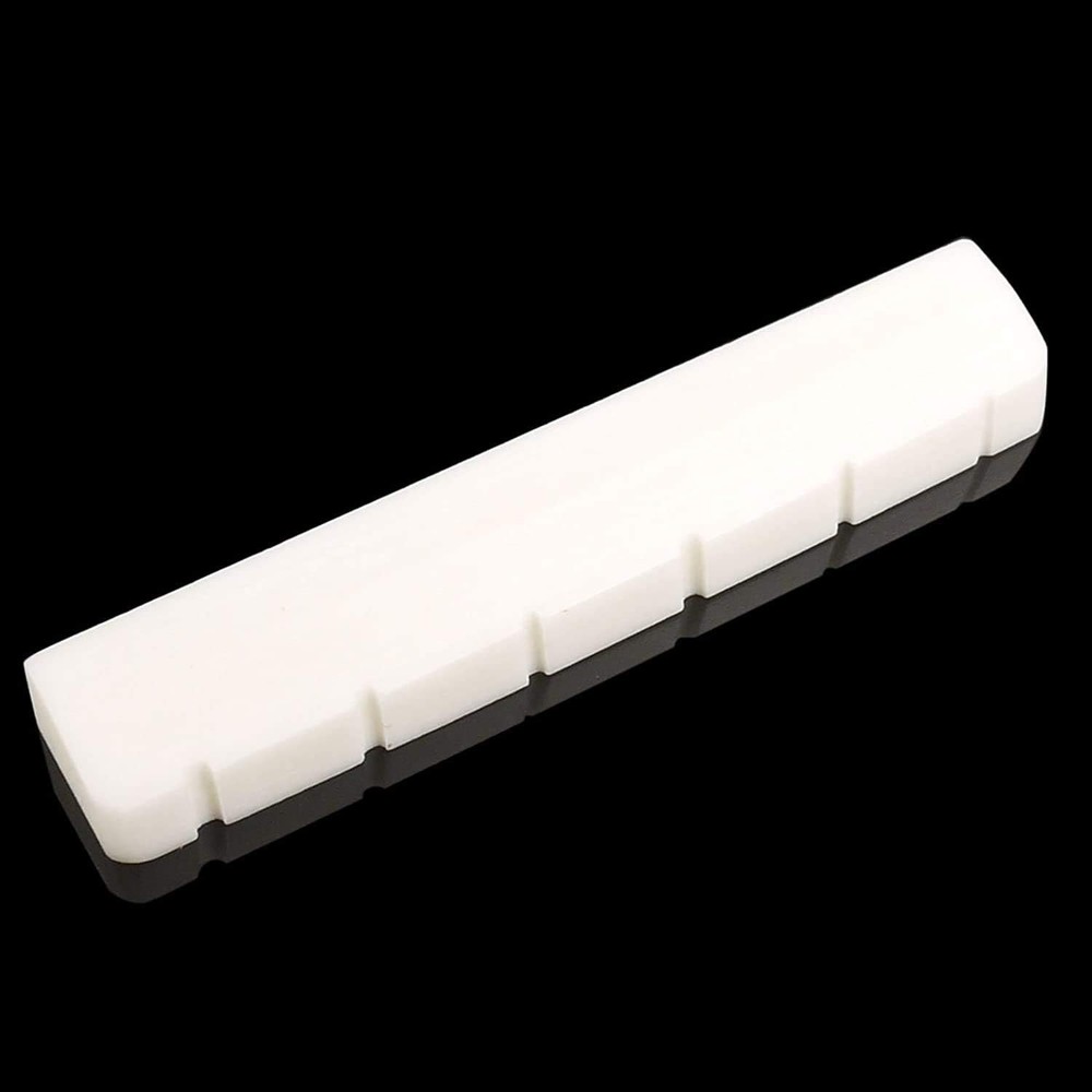 Bone Guitar Nut and Saddle Set for Classical Guitar Light Nylon String