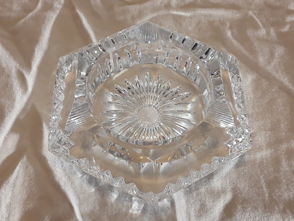 Vintage Crystal Ashtray