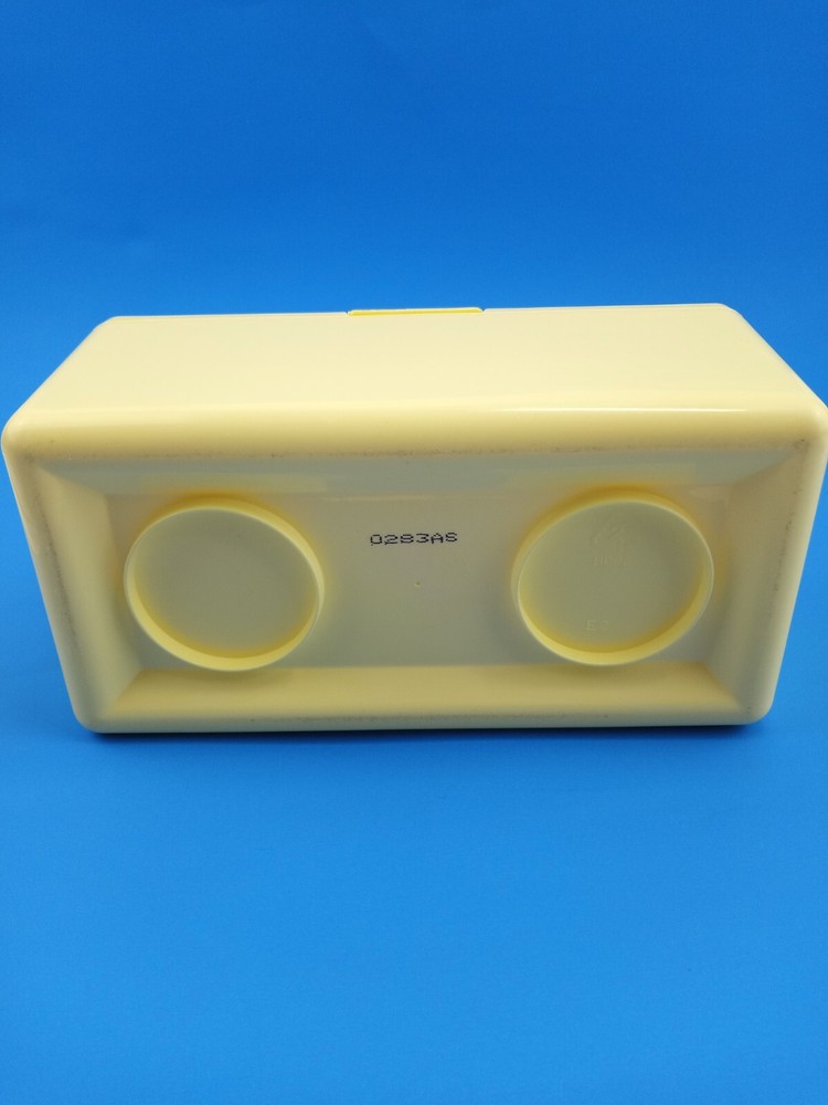 Baby Magic Yellow Wipe Box Vintage