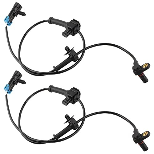 2PCS Rear Left & Right Side ABS Wheel Speed Sensor for Chevy