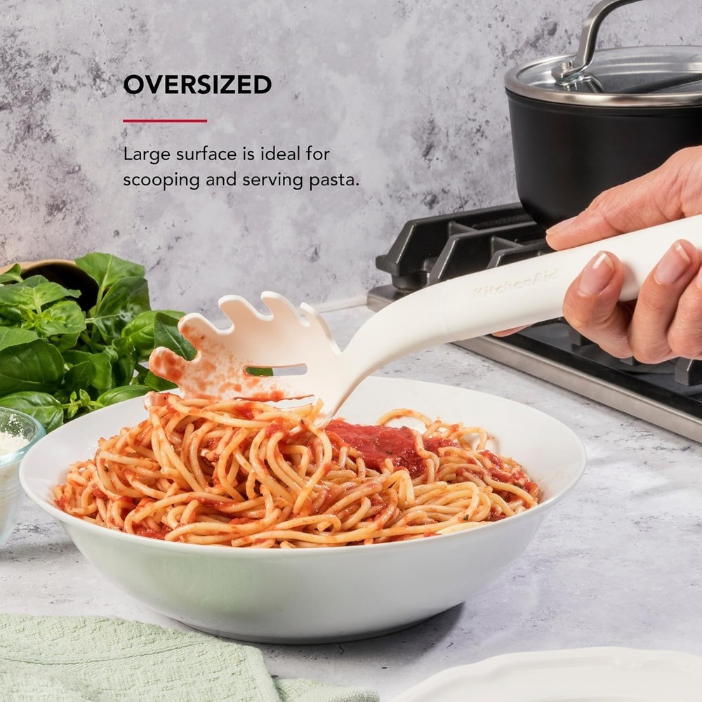 Kitchen & Dining Stainless Steel Pasta Fork 13.39"L x 2.76"W