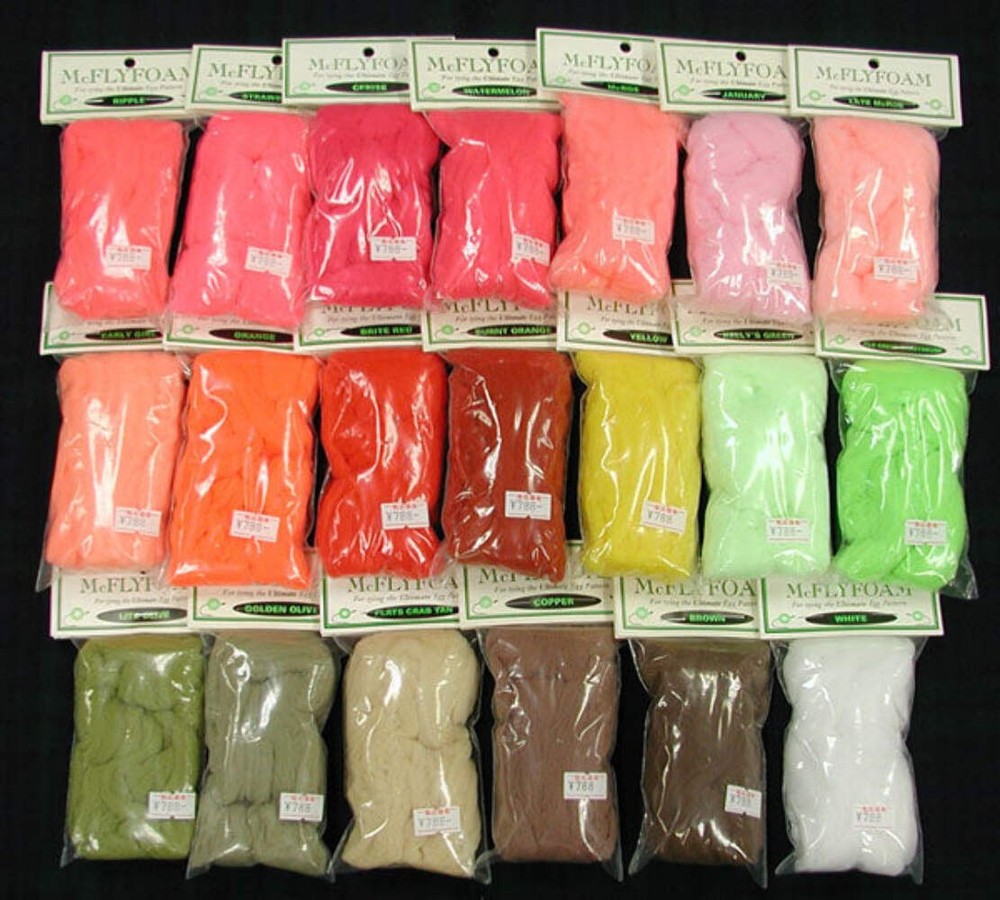 McFlyfoam Assorted Colors - Fly Tying