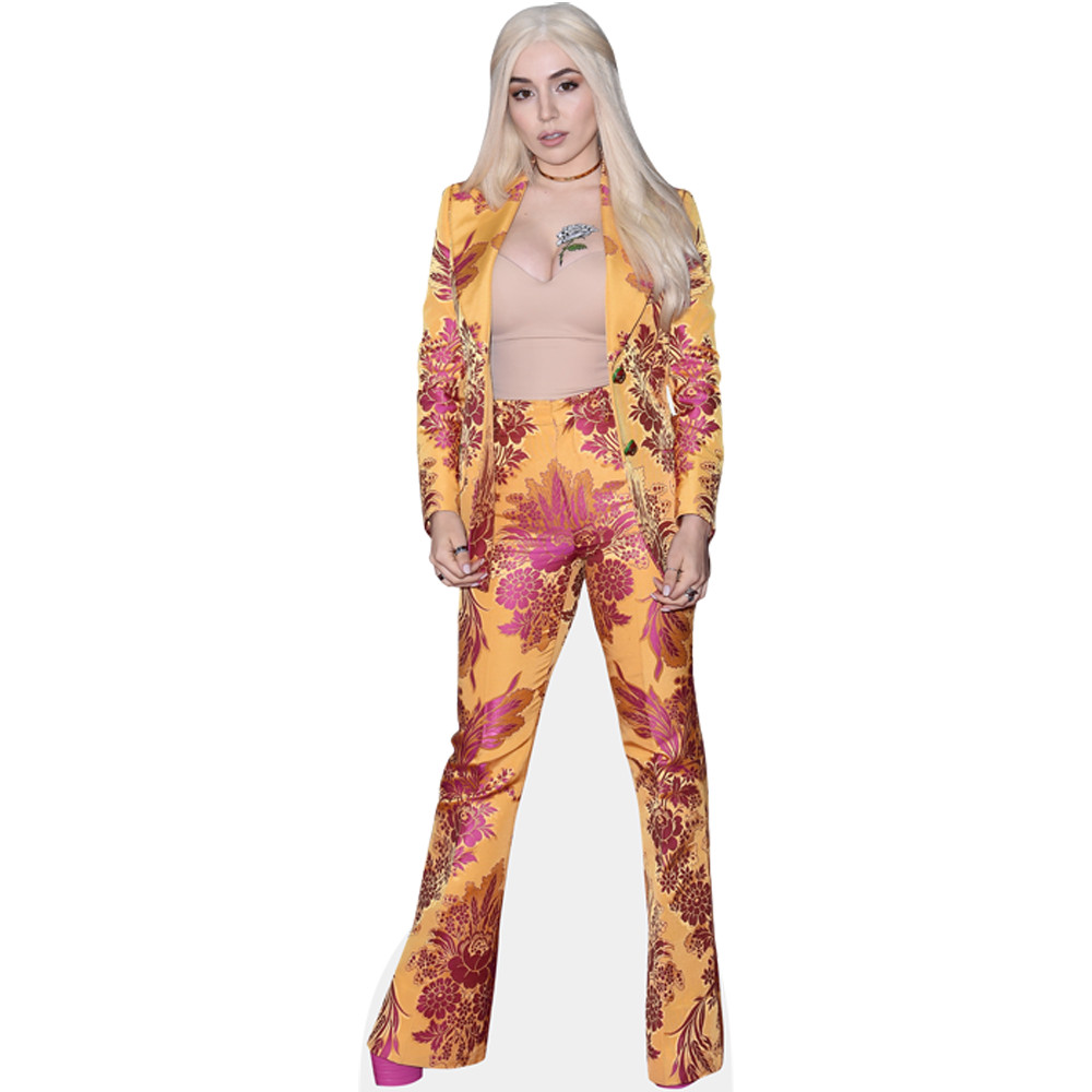 Ava Max (Yellow Dress) Mini Size Cutout