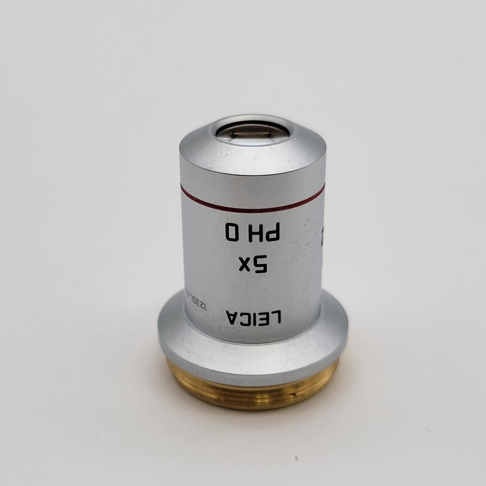 Leica Microscope Objective N Plan 5x Ph0 Phase Contrast 506303