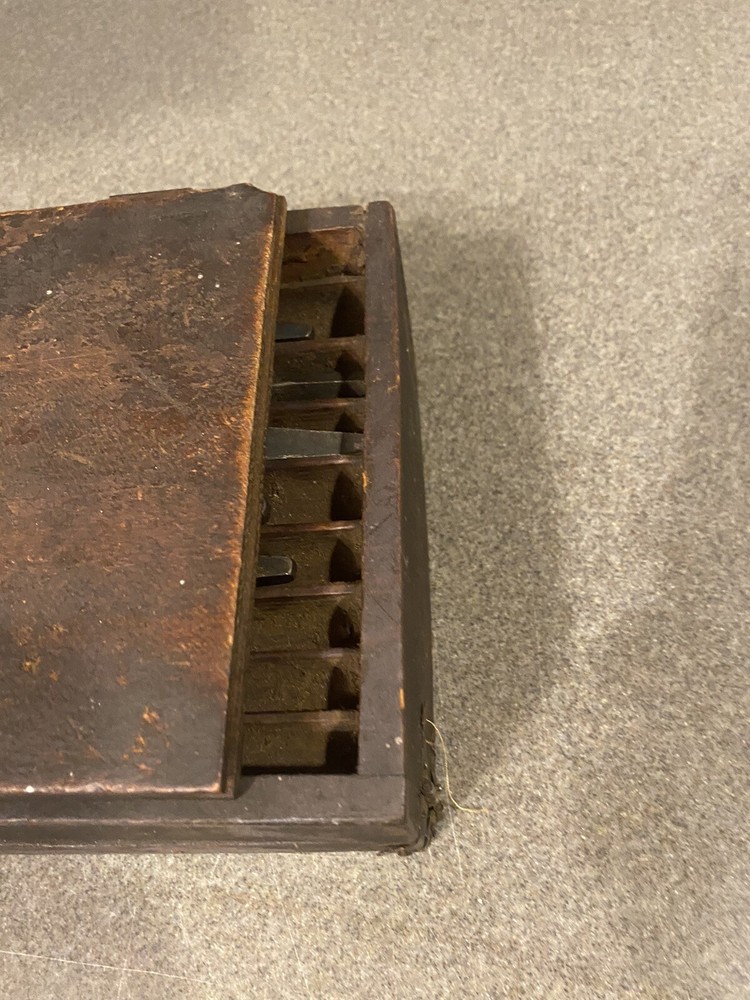 Vintage Drlll Bit Sett With Case - Rare