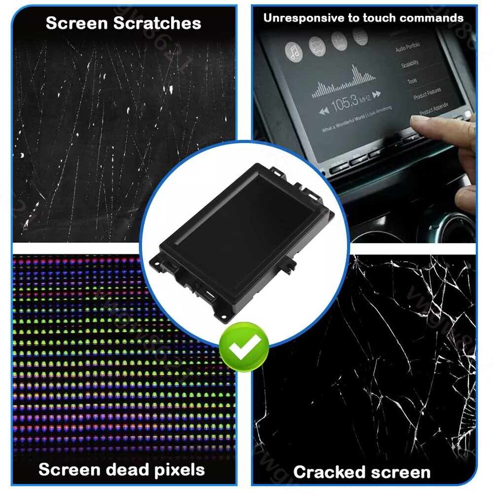 7" LCD Display Touch Screen fits 2017-20 Jeep Compass Radio Navigation Replace