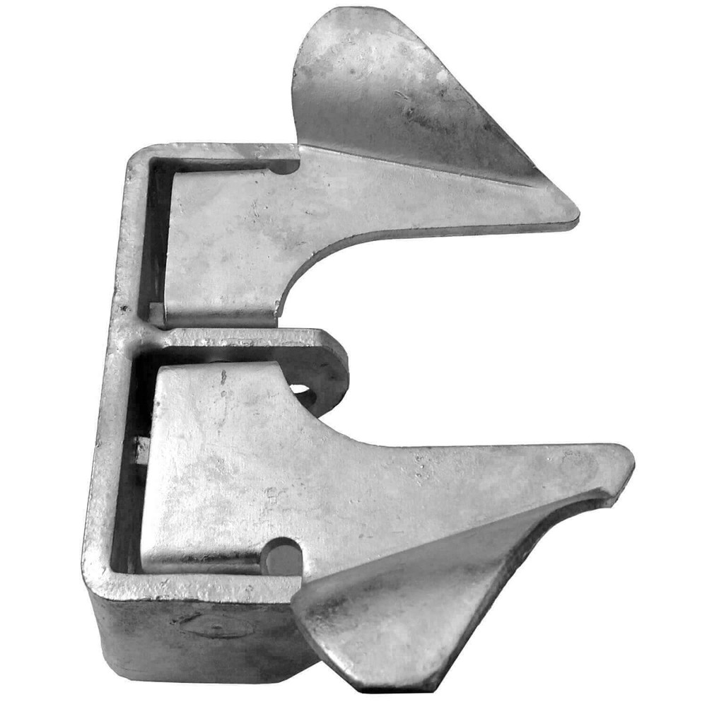 CHAIN LINK WALL MOUNT BUTTERFLY GATE LATCH: Chain Link Gate Frames 1-3/8-1-5/8"