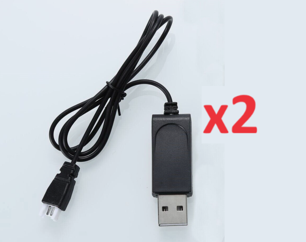 Sharper Image Mach X Drone USB CHARGER 2pcs