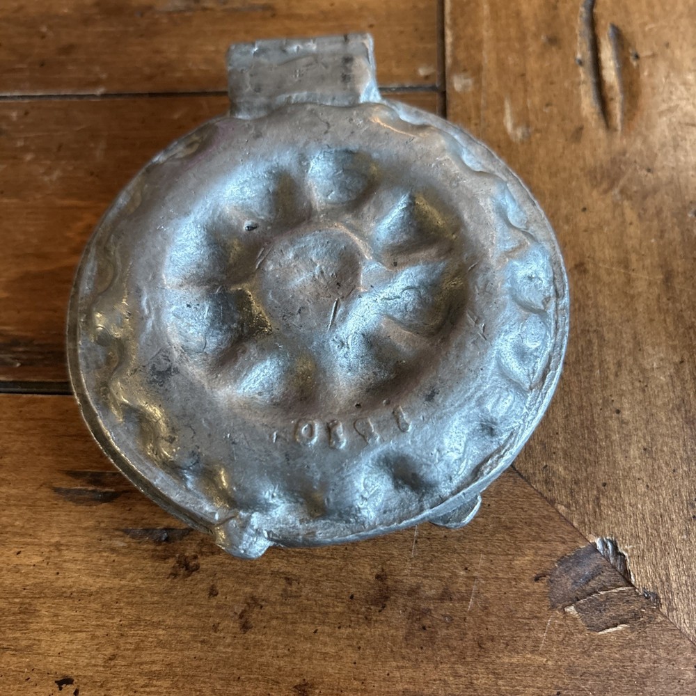 Mold For Ice Cream Or Chocolate, Pewter, E&Co