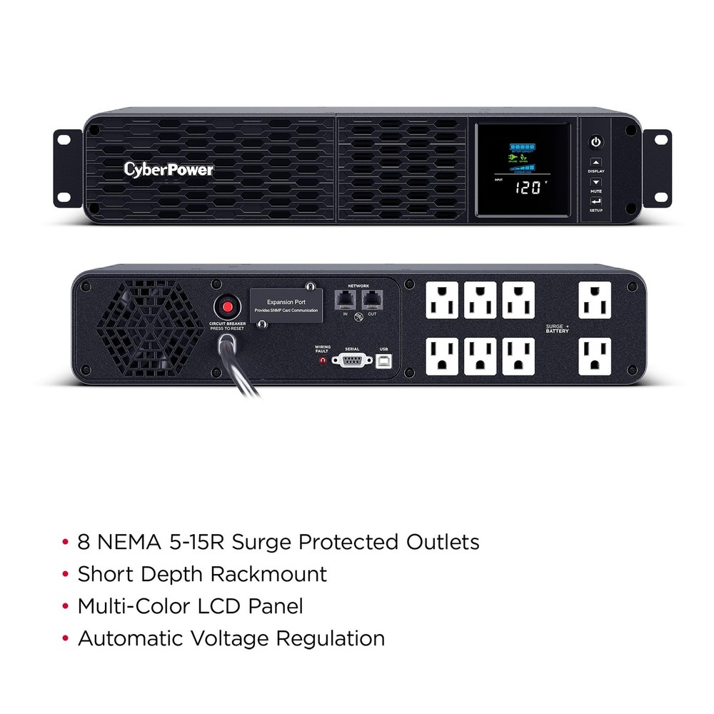 1500VA/100W 2U Rackmount UPS