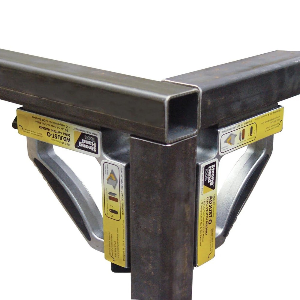 Multicolor Angle Magnet Square 120 LBS Pull Force On Off Switches Precision T...