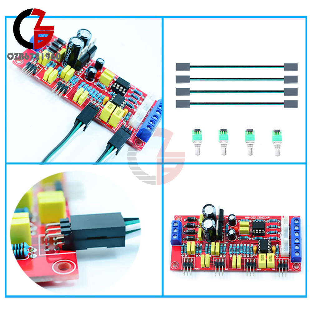 NE5532 Preamplifier Adjustment Tone Preamplifier Board Power Amplifier Module