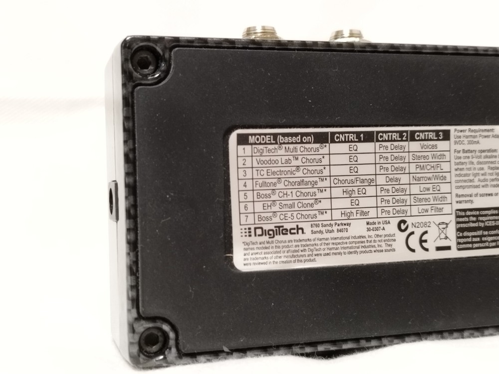 Digitech CF-7 Chorus Factory Effect Pedal Japan