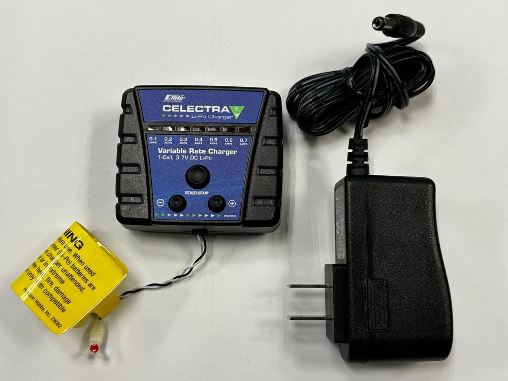 New EFlite E-Flite Celectra 1S RC Remote Control Battery Charger: UMX MCX