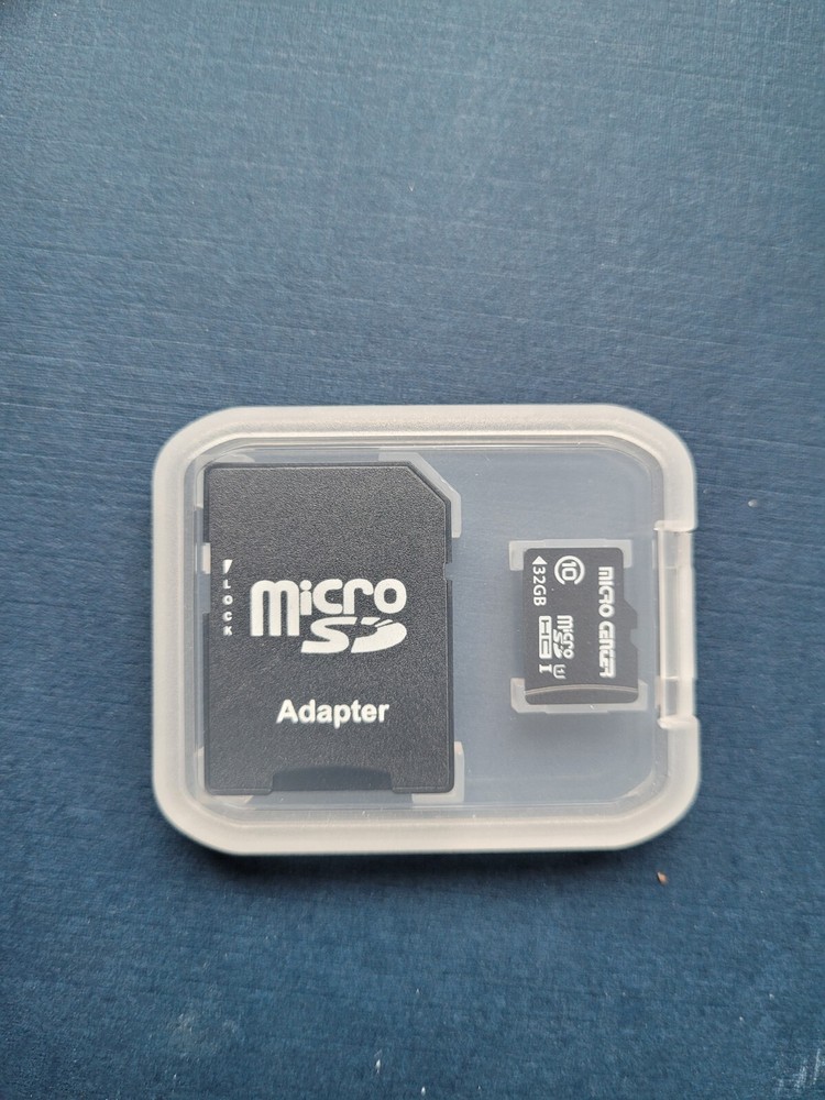 Micro Center 32GB Class 10 Micro SDHC Flash Memory Card with Adapter