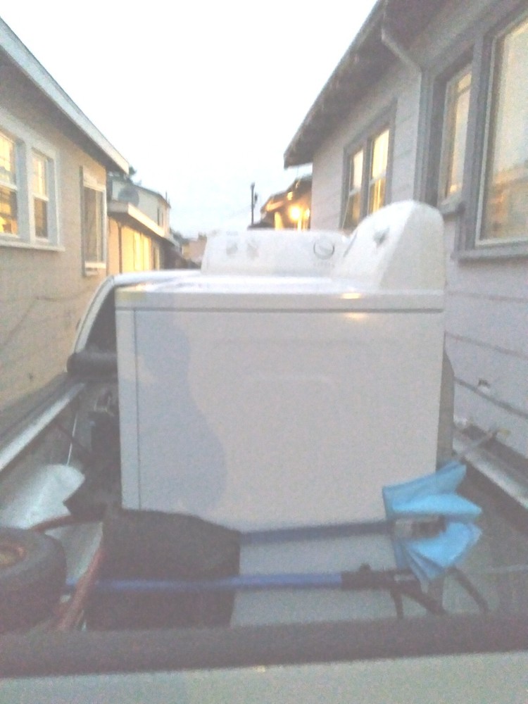 electric washer and dryer set used