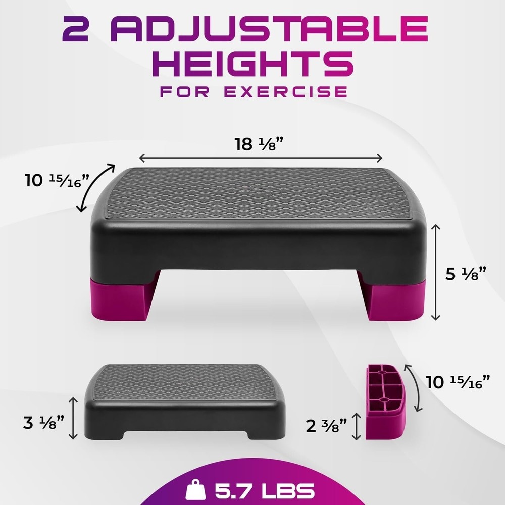 Paso Aerobico, Plataforma De Pasos Para Ejercicios