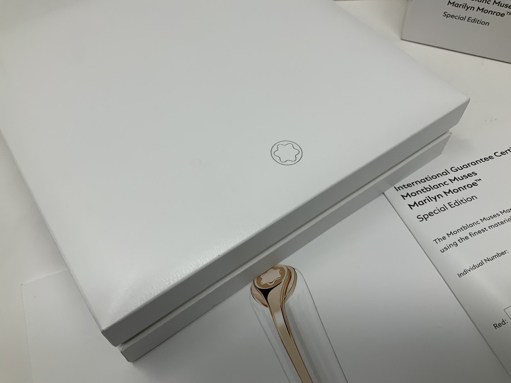 Montblanc Muses Marilyn Monroe Special Edition BOX ONLY READ