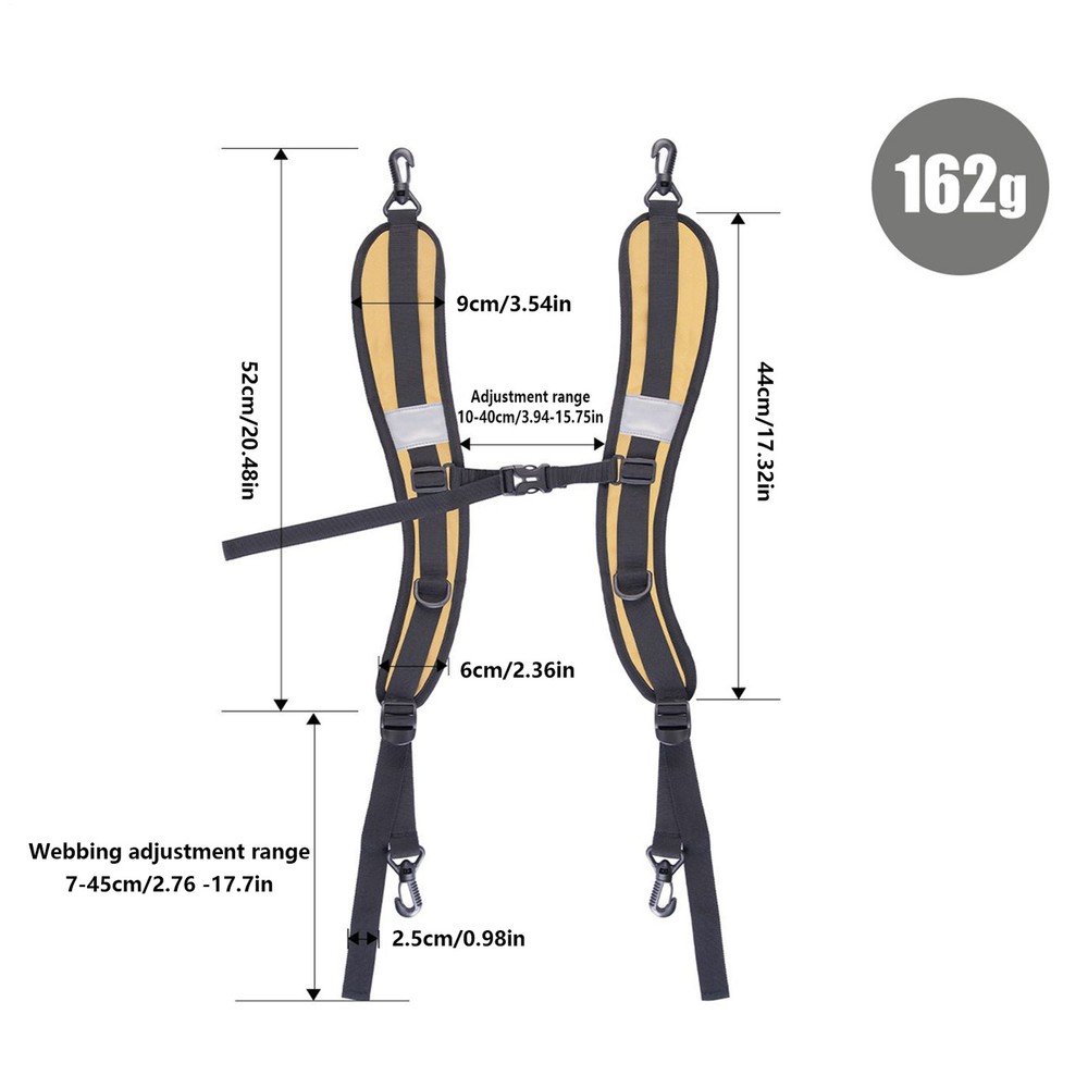 Backpack Ruck System Shoulder Strap Set Durable Adjustable Straps Belt Repair