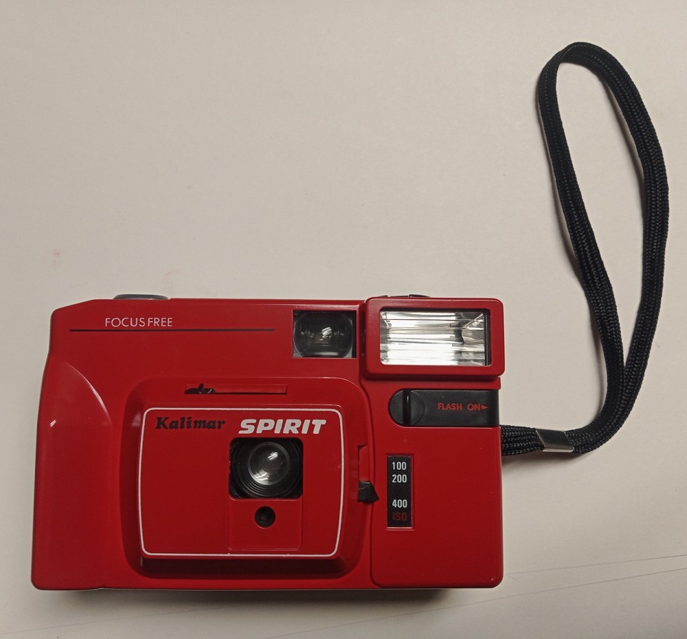 Camera 35mm Kalimar Spirit Red Untested