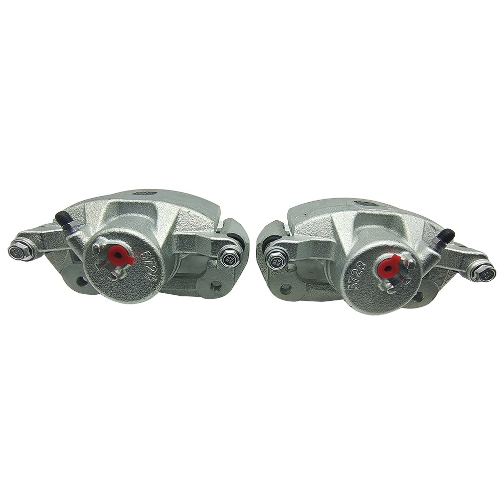 Pair Front Brake Calipers w/ Bracket for Honda CR-V 2002-2004 Element 2003-2011