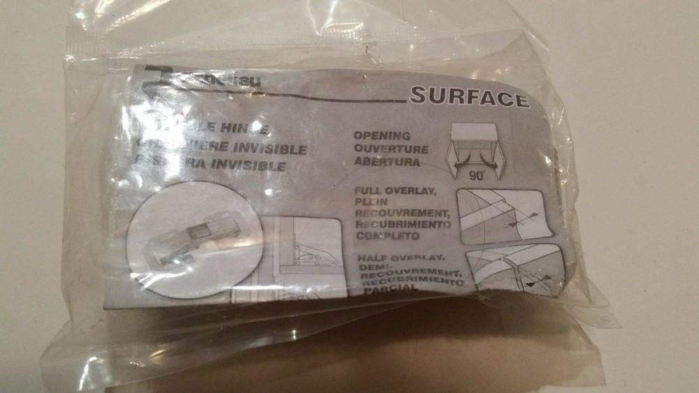 Richelieu BP1062GU cabinet hinge, invisible