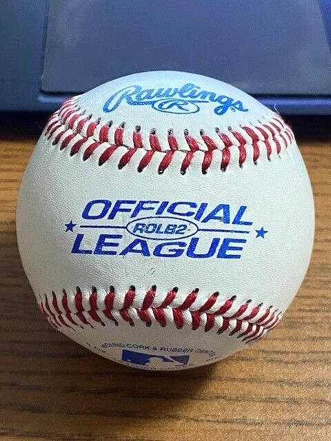 LARRY PARRISH SIGNED AUTOGRAPHED OL BASEBALL! Expos, Rangers, Tigers!