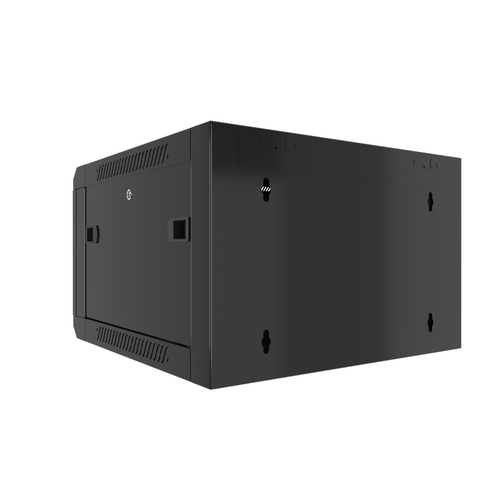 Server Rack 6U Wall Mount Cabinet Locking Networking Data Enclosure Glass Door