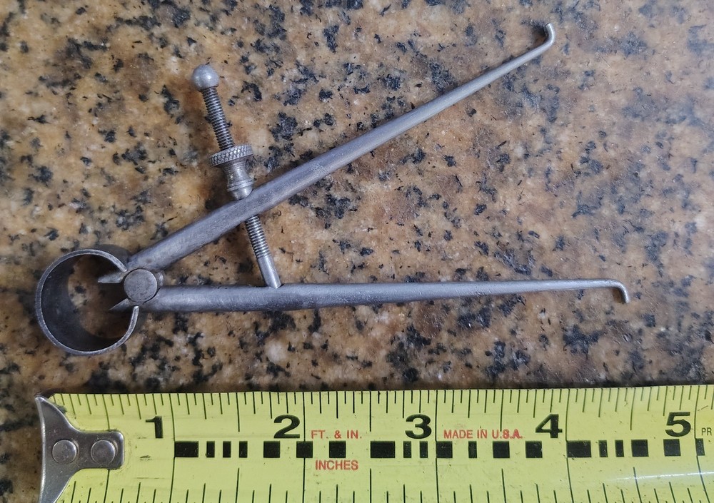 🗽 VINTAGE 3-1/2"" ID CALIPER
