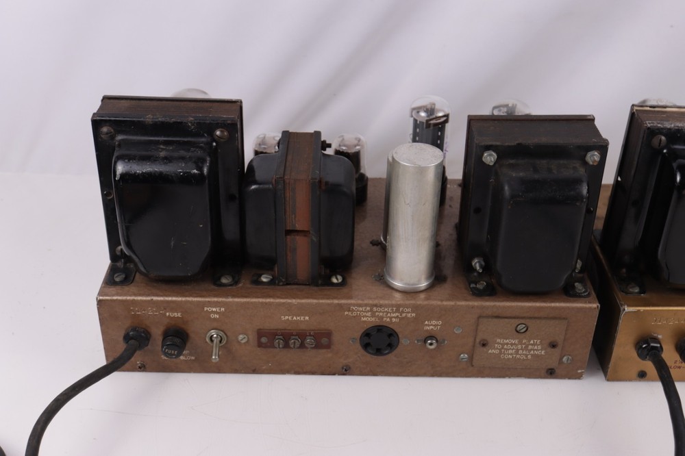 Pair of Pilot Pilotone AA-901 Mono Bloc Power Amplifiers
