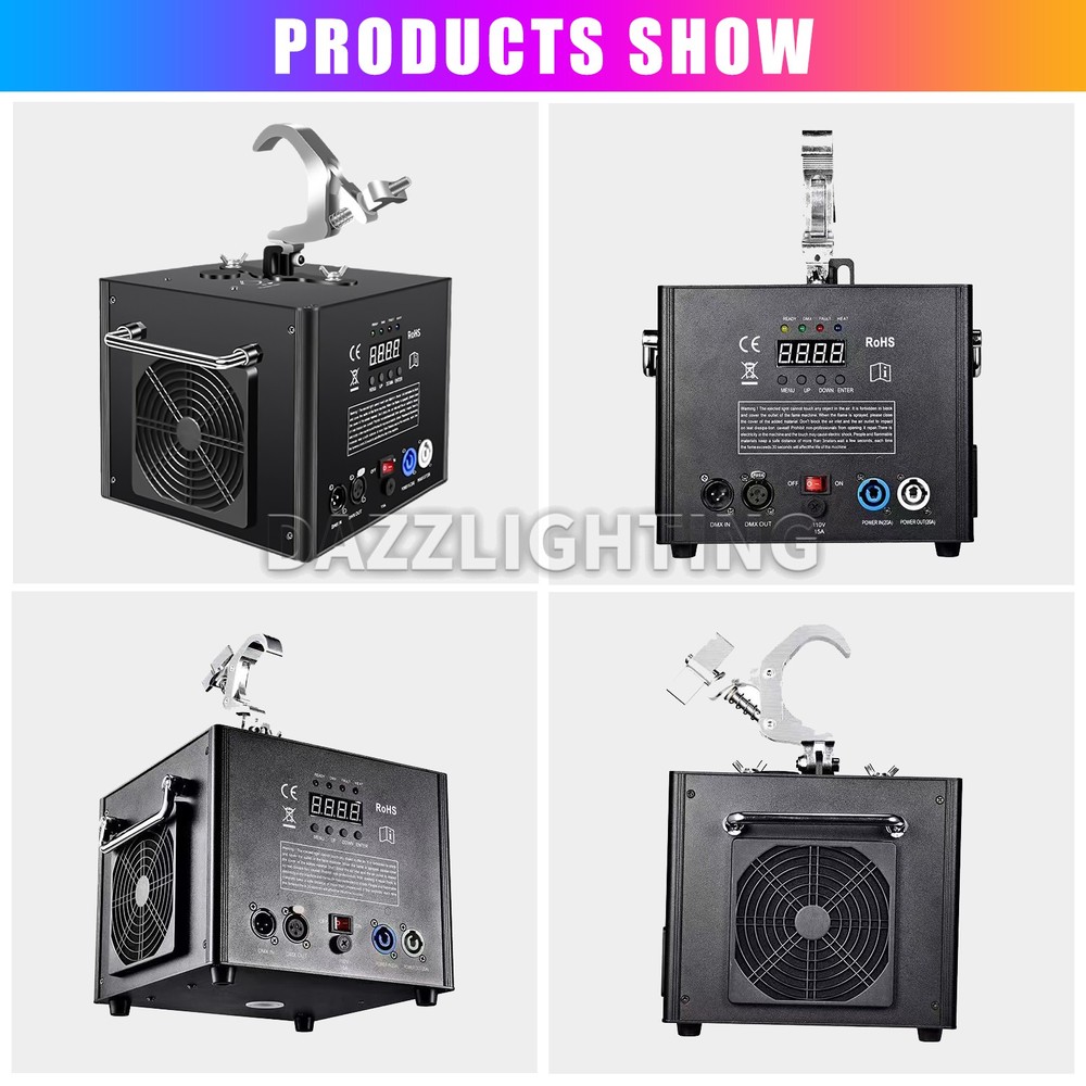 PAIDUN 750W Hanging Cold Spark Machine Waterfall Firework Effect Stage Equipment