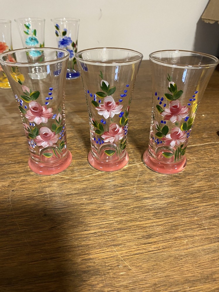 Hand Painted Shot/Liquer Glasses