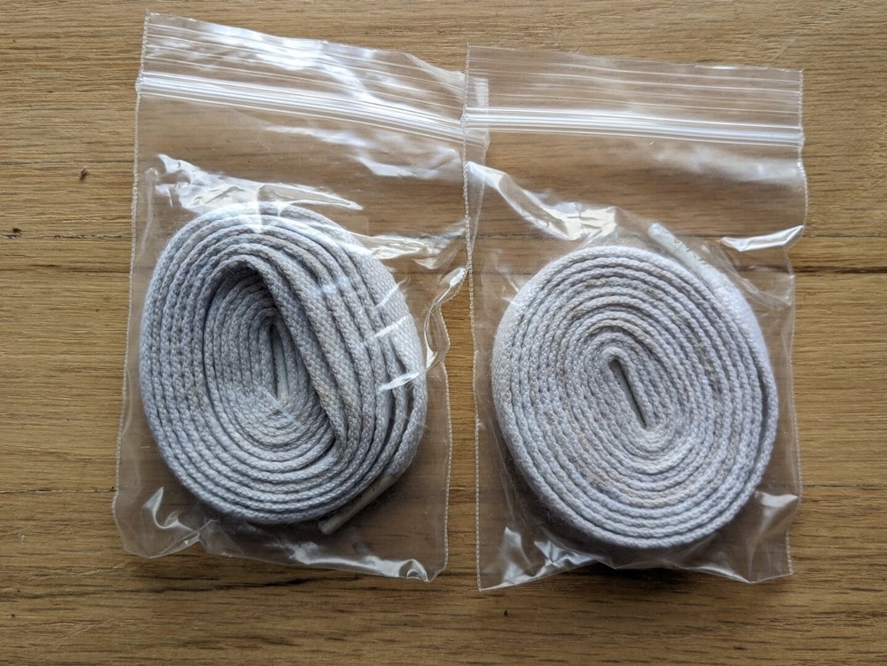 Vox White Shoelaces Pair