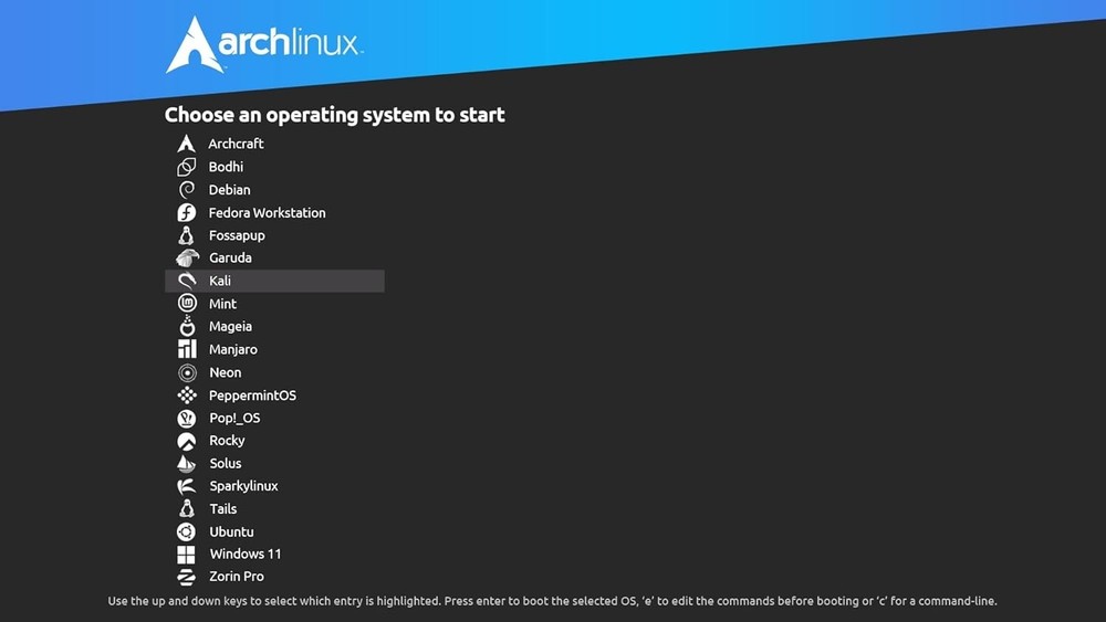 25-in-1, Bootable USB Drive for Linux Zorin, Mint, Kali, Ubuntu, Tails, Debian