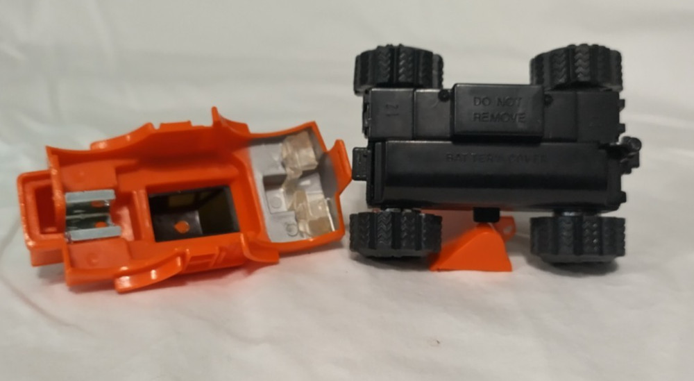 Schaper Stomper Loader Orange rare Construction tested works vintage