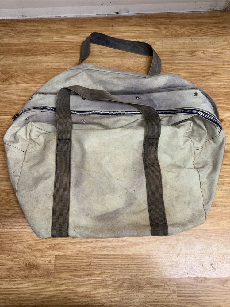 Vintage US Military Canvas Flyers Kit Bag