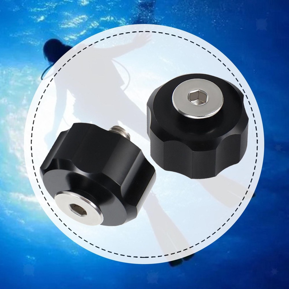 2Pcs Backplate Screws and Nuts Stainless Steel M8 Embedded Rustproof Quick