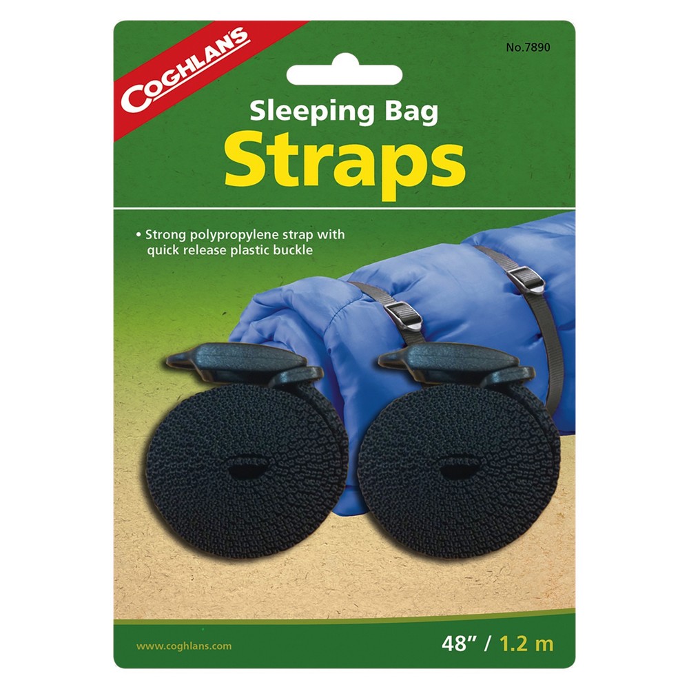 Coghlan's 2-Pack Polypropylene Sleeping Bag Straps, 48" (6-Pack)