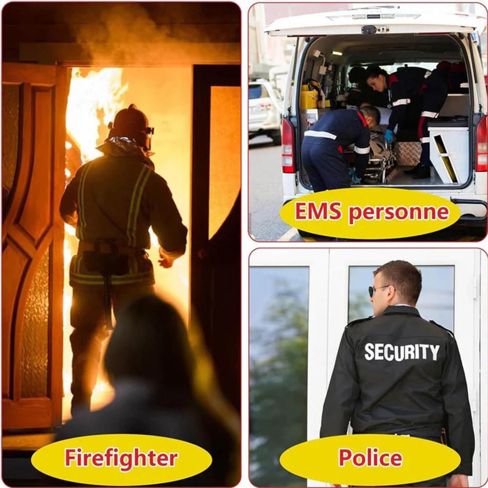 10PCS Firepik Firefighter Tools for First Responders Multipurpose Leverage NEW