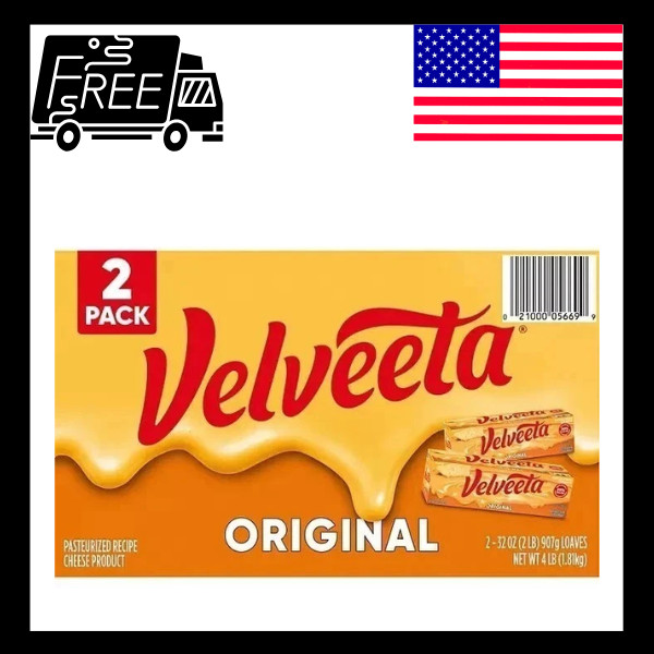 Original Pasteurized Cheese Loaf (32 oz., 2 pk.)