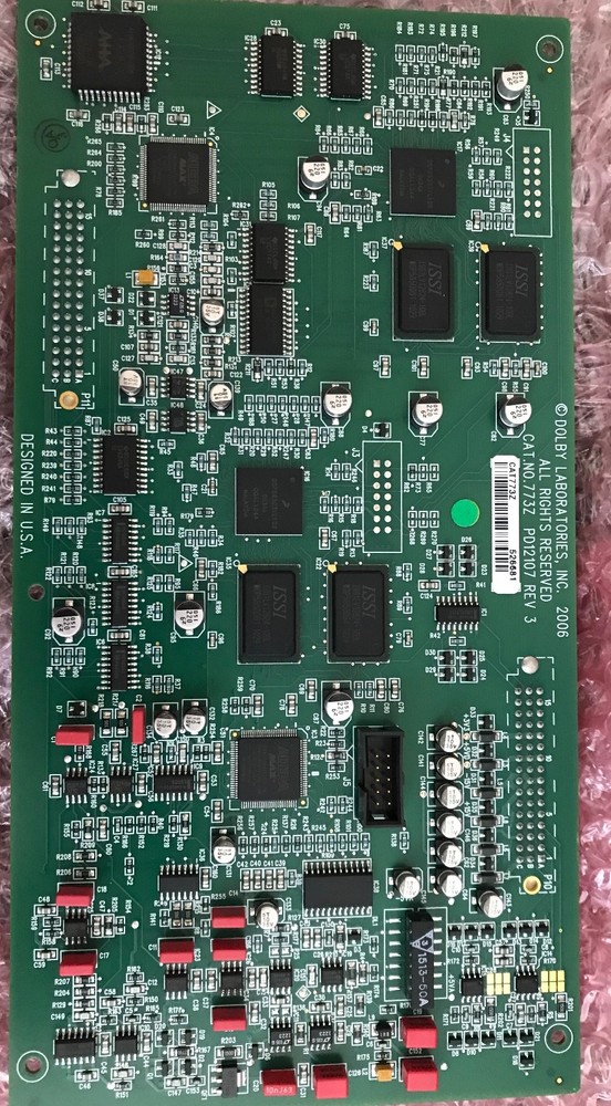 Dolby CP650 Stereo Processor Cat773 Digital Decoder input card.