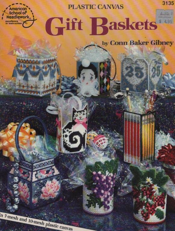 OOP!!! PLASTIC CANVAS GIFT BASKETS 13 PROJECTS
