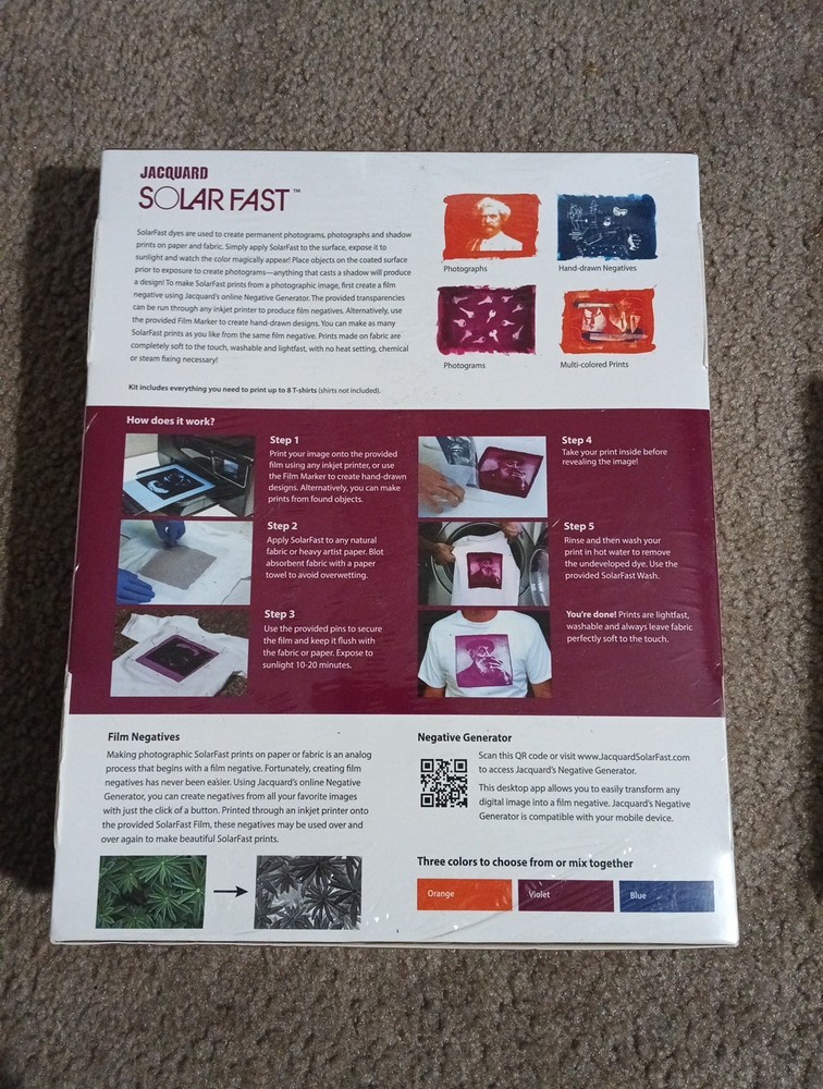 Jacquard Solarfast Starter Kit