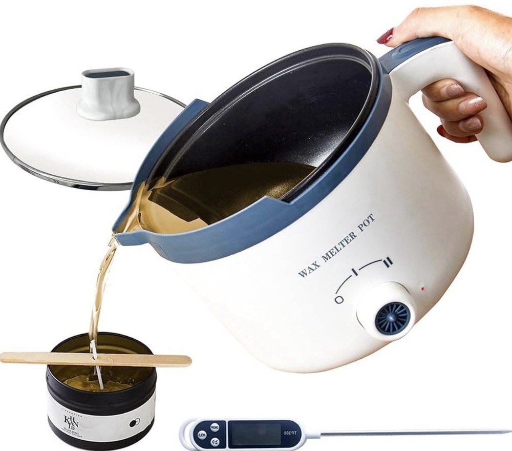 Wax Melter Pot with Lid  for Candle Making