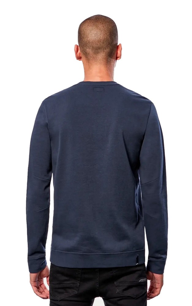 Alpinestars Ageless Mens Pullover Sweatshirt Navy/Gray